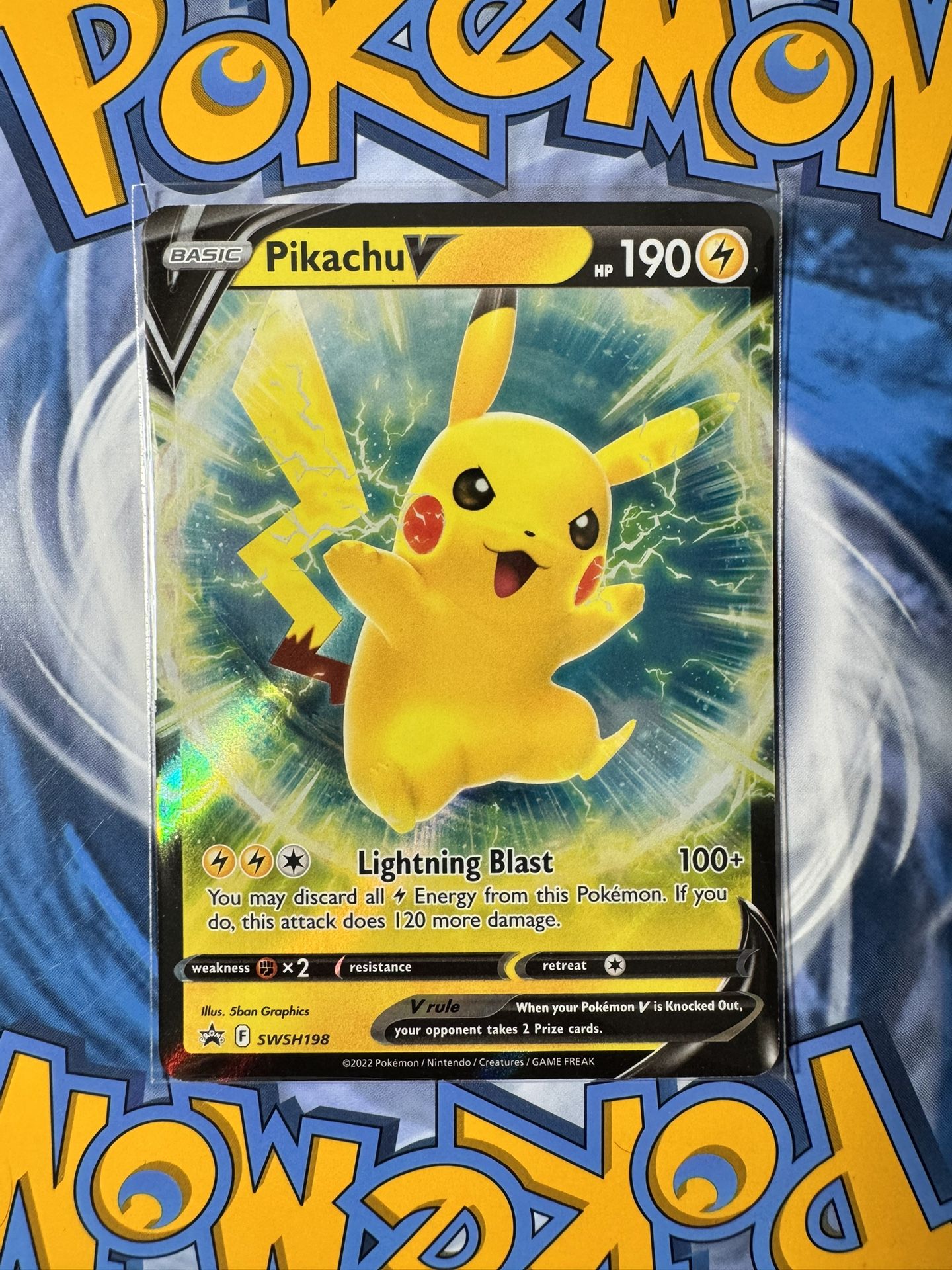 NM Pikachu V - SWSH198 - SWSH285 - SWSH061 Lot