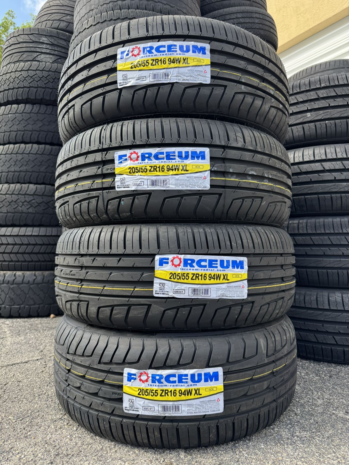 Set Forceum 205 55 R16