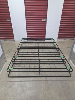 Queen Size Folding Metal Box Spring / Smart Mattress Foundation