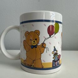 Studio Nova BEARY LIFE Coffee MUG Vintage “bears playing w/ Toys”