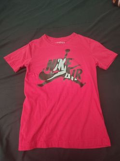 Red NIKE Jordan Shirt - Boys MEDIUM