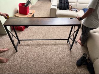2 sofa tables with outlets and usb