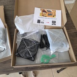Chicken Coop Fans 10 Dollars Each Set Solar Fans