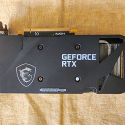 MSI RTX 3060 12 GB VRAM