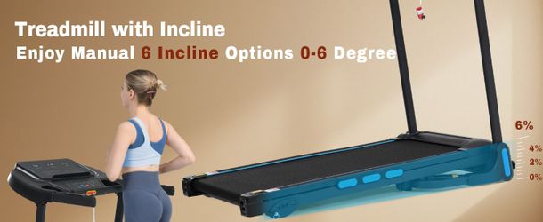 New Treadmills for Home, 3.5HP Hydraulic System Auto Foldable Treadmill with Incline,10MPH 350Lbs Weight Capacity Electric Treadmills with Heart Rate 