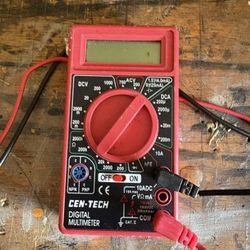 Multimeter Electrical Tester Ohm Amp Voltage
