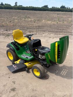 LA165 John deer riding mower -48 inch