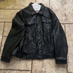 Levi leather jacket