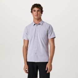 Vuori Men’s Bridge Button Down Shirt, Size Medium, Color Cinder