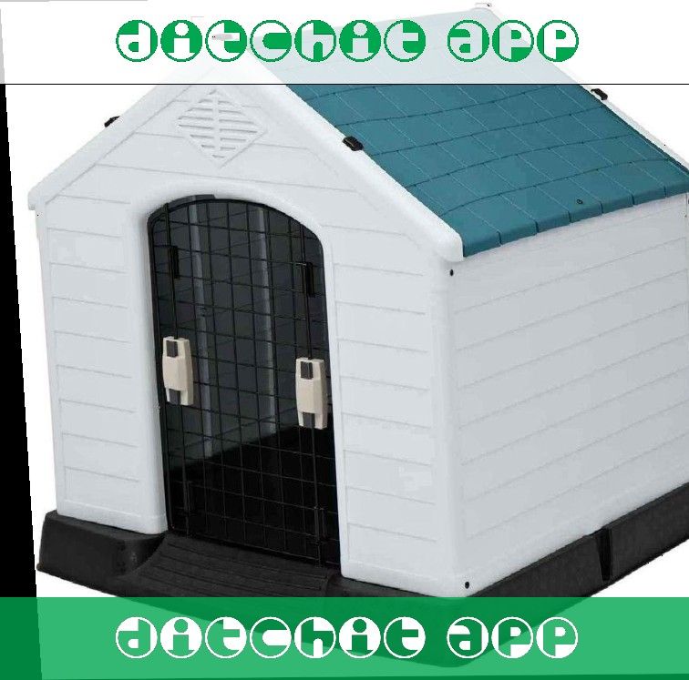 Water-Resistant Dog Houses in Every Size - Coverage in All Weather every indicate