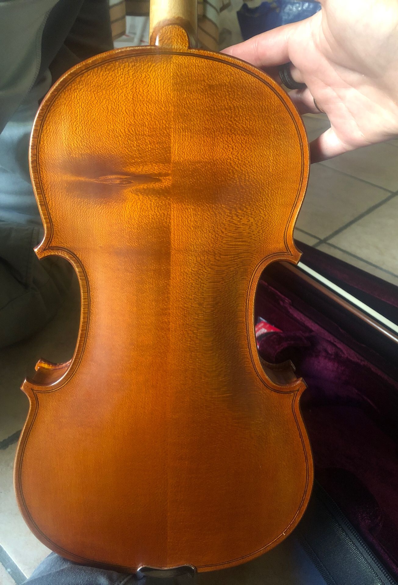 Full size 4/4 Gliga violin model Gloria 2 beginner violin for Sale in Long Beach, CA OfferUp