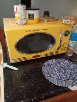 Retro series microwave