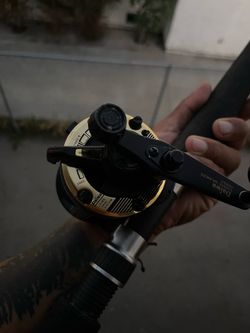 Daiwa JDM Lever drag with old glass rod 740