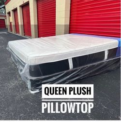 Queen Plush Pillow Top Mattress | 12” Thick