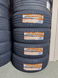 235/65R16 Arroyo HT 4 New Tires mounted and balanced