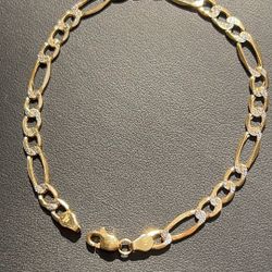 10kt Gold Bracelet 08140