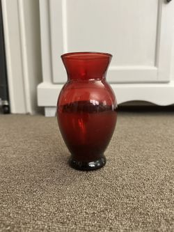 Red Vase 