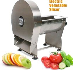 Commercial Ingredients Cutter Electric Dual-purpose w/ Manual Fruits Food Slicer