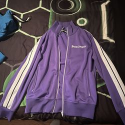 Palm Angels logo-print Track Jacket