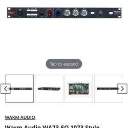 BRAND NEW!!!  Warm Audio WA73-EQ 1073 Style British Microphone Preamp And Equalizer