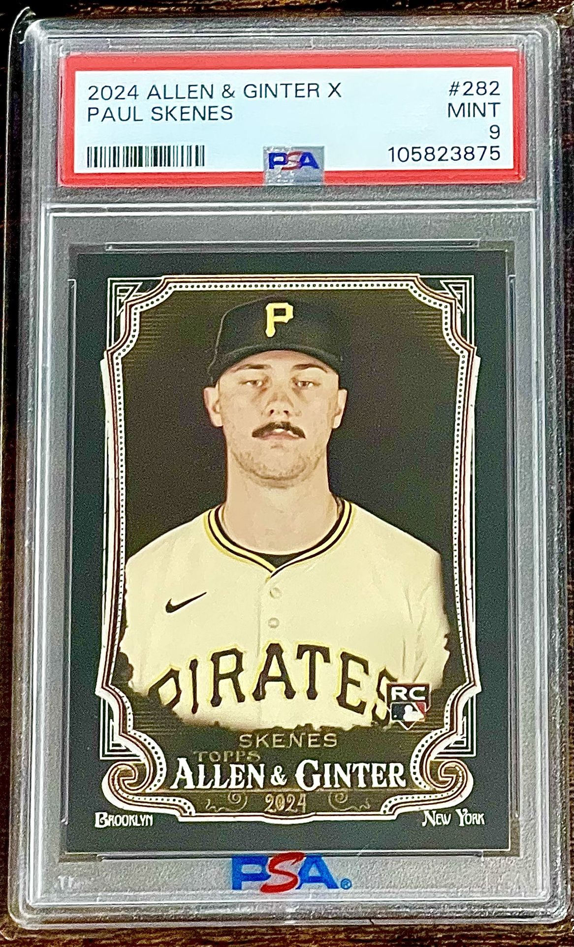 Paul Skenes Graded Rookie Card MINT PSA 9 - 2024 Topps Allen & Ginter X