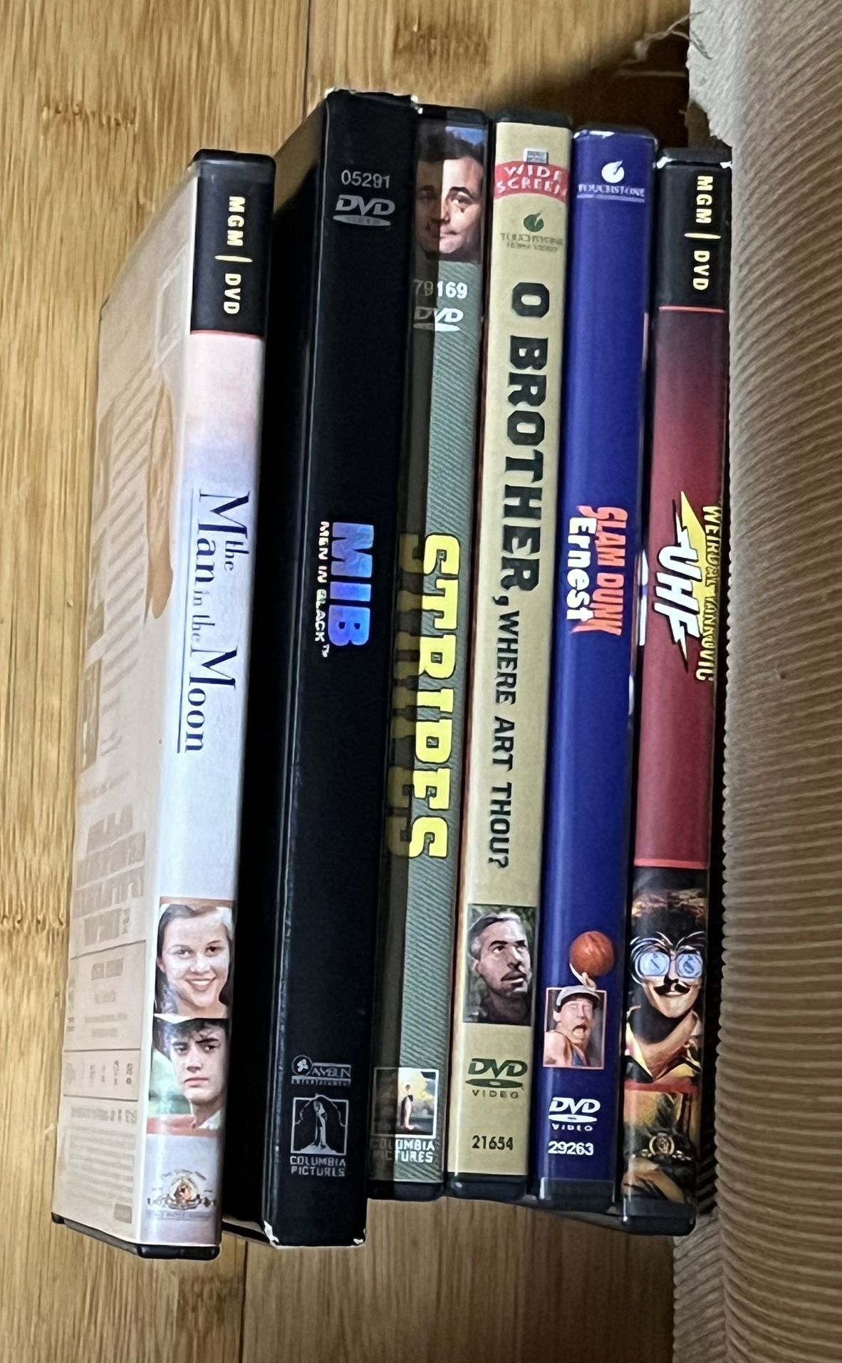 DVDs $8 each