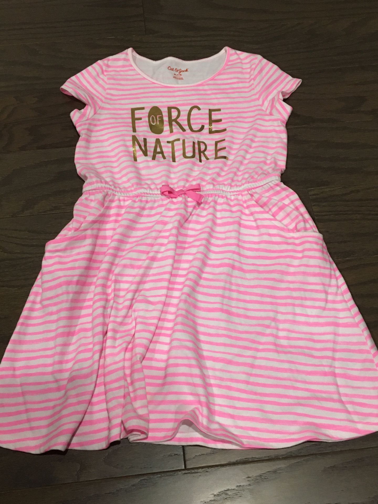 Cat and Jack Force Of Nature Dress Tunic Size M (7/8)