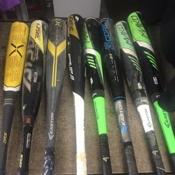 8-baseball Bats $150 