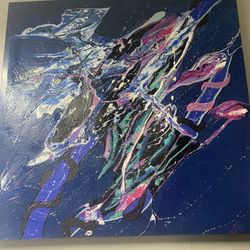 Original 32” x 32” Abstract Painting – Bold & Unique Artwork