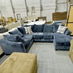 Brand New Navy Sectional Sofa!