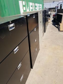 6 Lateral file cabinets $80 each