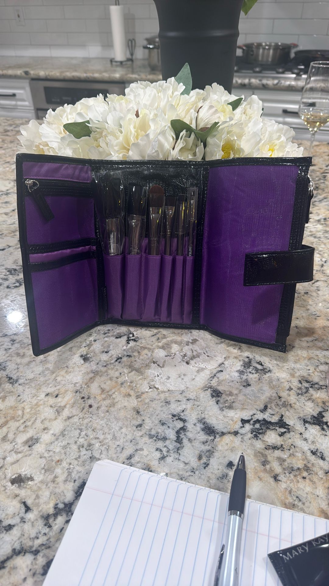 Jafra 7 Piece Makeup Brush Set