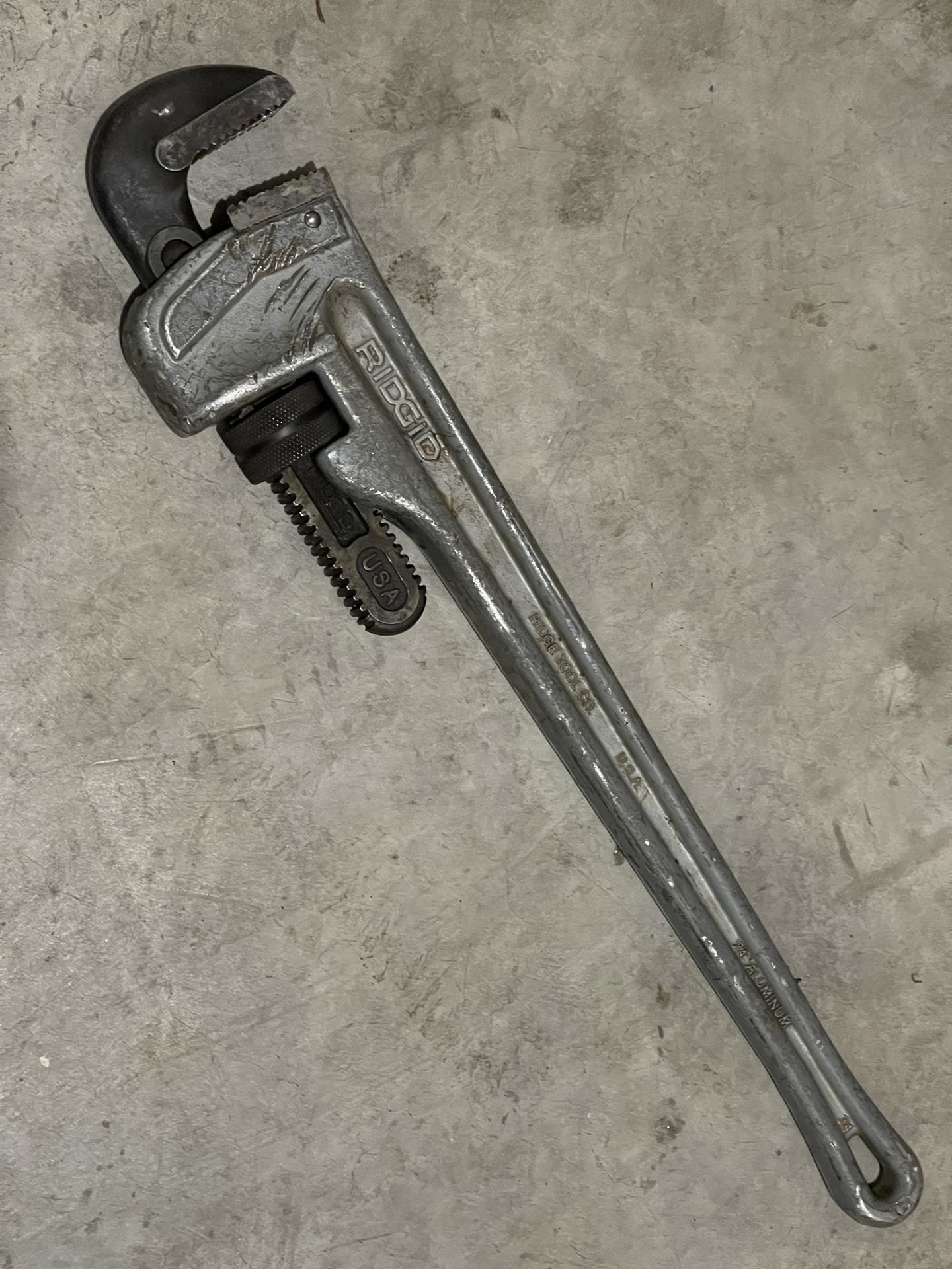 24” Rigid Aluminum Pipe Wrench