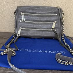 Rebecca Minkoff 5 Zip Mini Crossbody Purse
