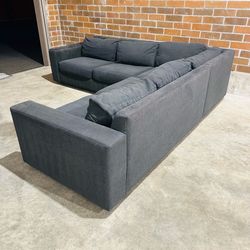 West Elm Urban Sectional Sofa -Delivery Available