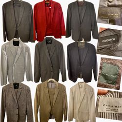 Men’s Suits, Jackets, Pants 