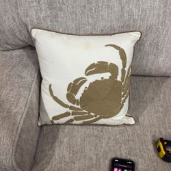 Large Crab Pillow