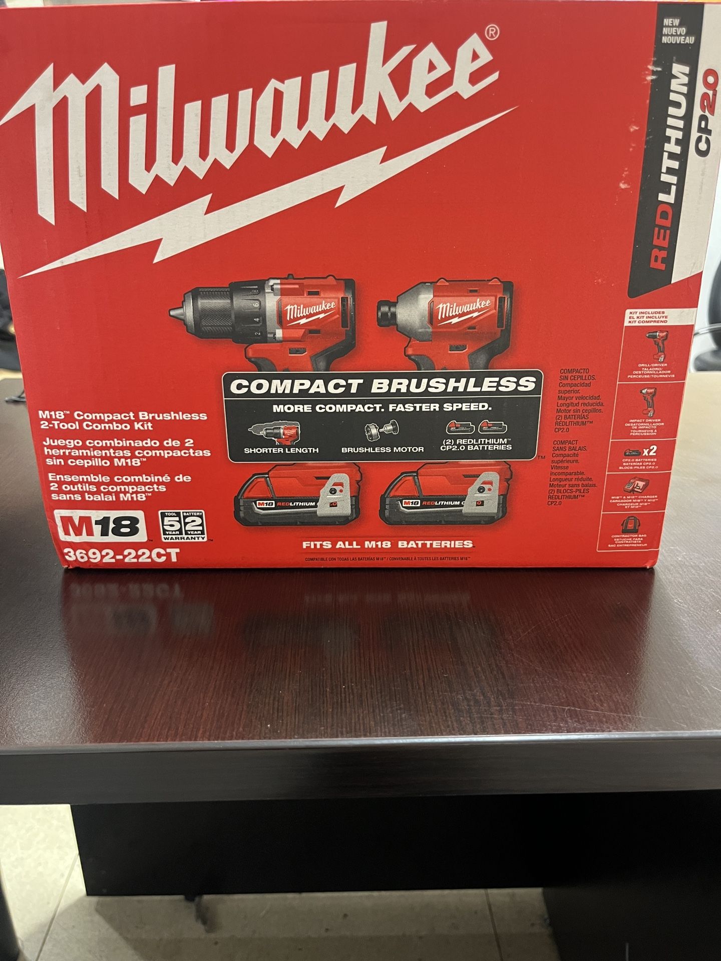 Brand New Milwaukee Compact Brushless