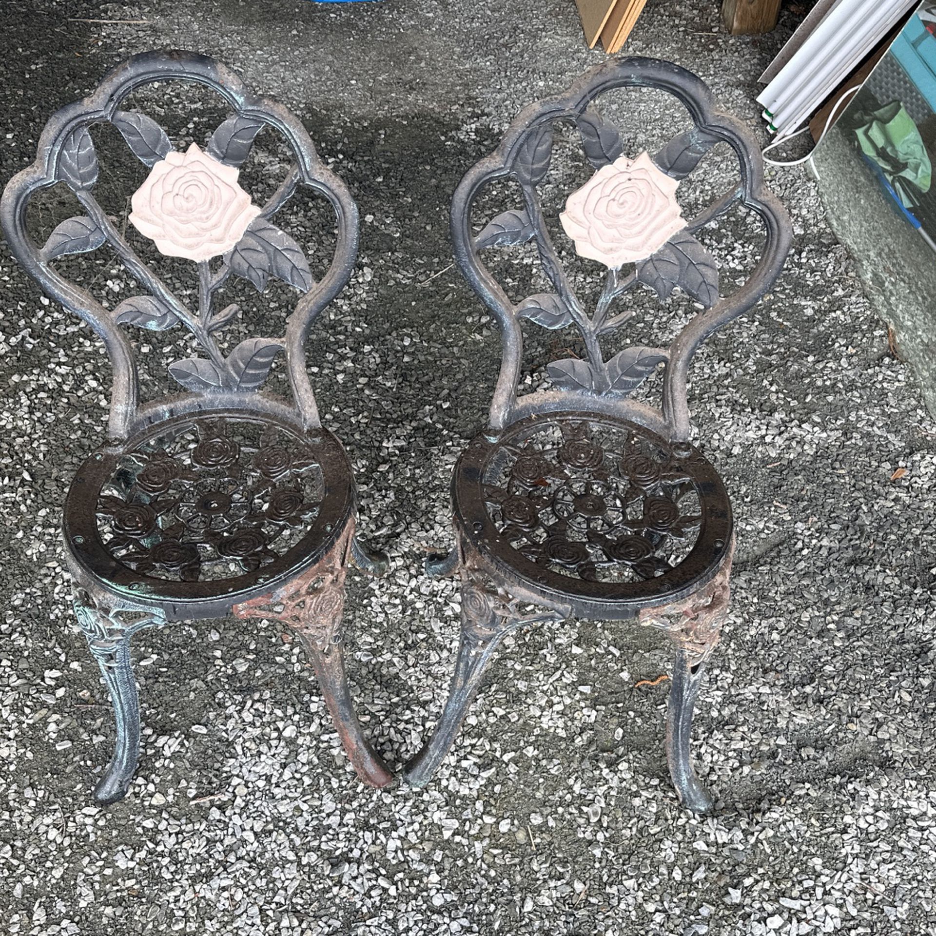 Antique Garden Chairs