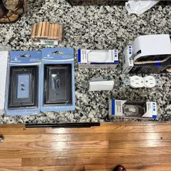 Variety Of Wall Switches And Outlets 