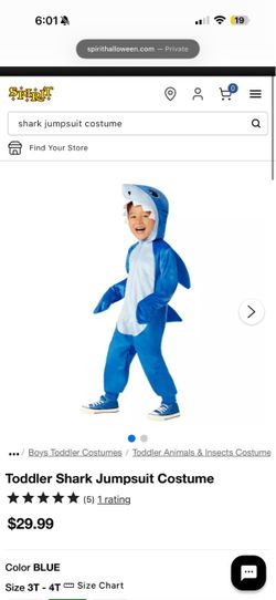 Baby shark costume