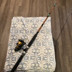 Calstar West Coast Penn Spin fisher 6500 Spinning Fishing Combo