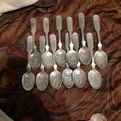 12 Colony Spoons