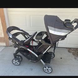 Baby trend sit n stand double stroller