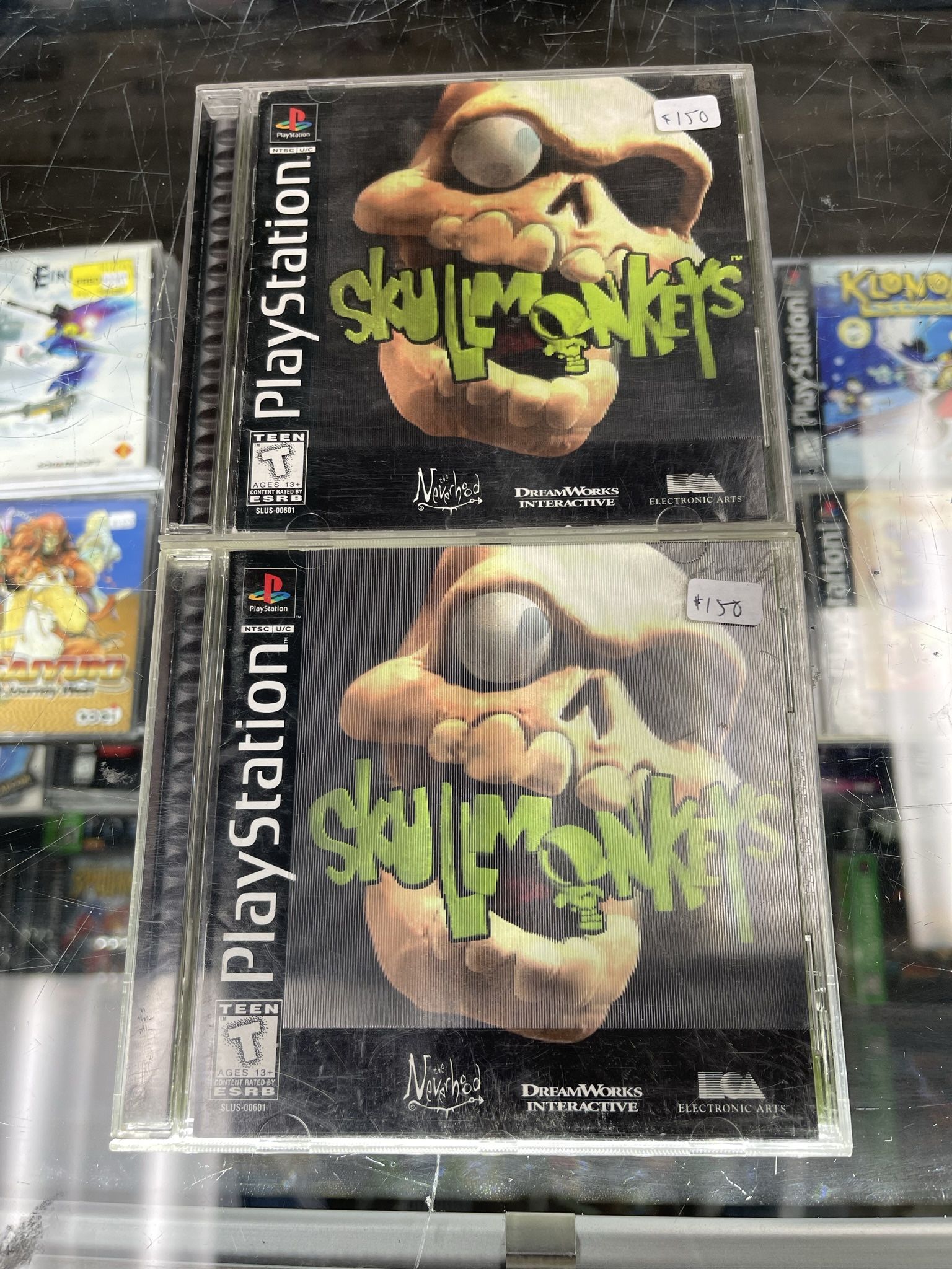 SkullMonkeys PS1 $100-$120 Each Gamehogs 11am-7pm