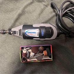 Dremel MultiPro model 395 (corded)  And assorted accessories
