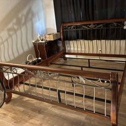 Sleigh Bed Frame