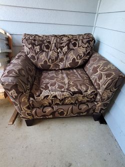 Brown Decorative Armchair