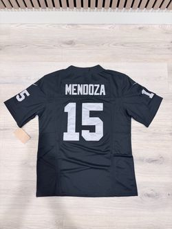LAS VEGAS RAIDERS MENDOZA JERSEY.