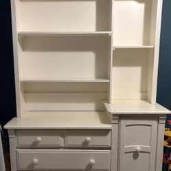 Pottery Barn Dresser With Hutch And Nightstand 
